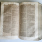 1700 THEOLOGY by GEORII GOBAT antique BLIND-STAMPED PIGSKIN BOUND FOLIO w/CLASPS