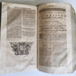 1700 THEOLOGY by GEORII GOBAT antique BLIND-STAMPED PIGSKIN BOUND FOLIO w/CLASPS