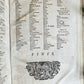 1702 POLYANTHEA SACRA antique BLIND-STAMPED PIGSKIN BOUND FOLIO w/CLASPS
