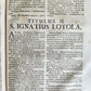 1702 POLYANTHEA SACRA antique BLIND-STAMPED PIGSKIN BOUND FOLIO w/CLASPS