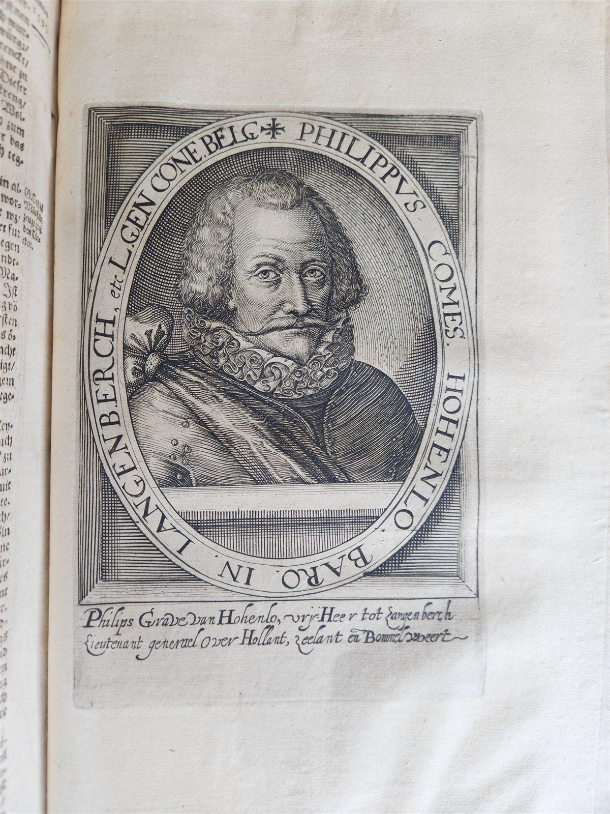 1614 ILLUSTRATED GERMAN HISTORY Lower Saxony War description antique VELLUM