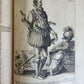1614 ILLUSTRATED GERMAN HISTORY Lower Saxony War description antique VELLUM