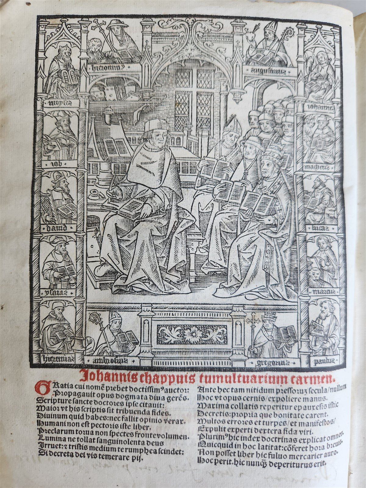 1516 POST-INCUNABULA CANON LAW Decretum Gratiani by GRATIANUS antique VELLUM