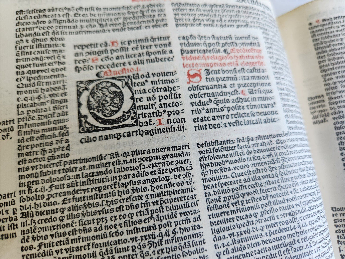 1516 POST-INCUNABULA CANON LAW Decretum Gratiani by GRATIANUS antique VELLUM