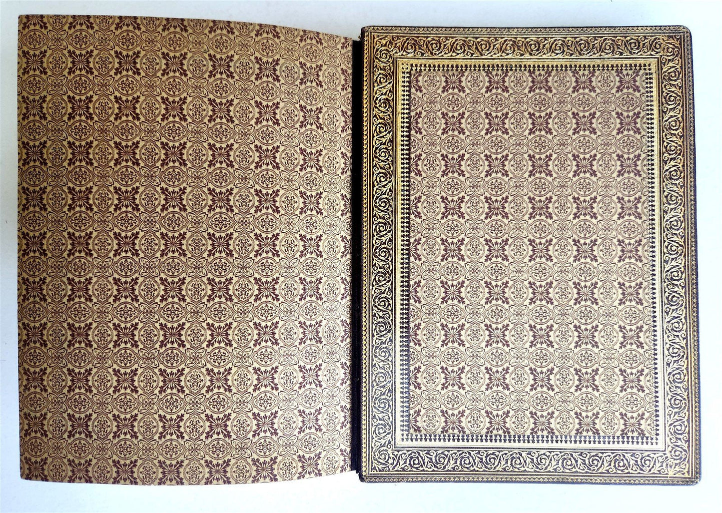 1887 LE MARIAGE by Monsabre ILLUSTRATED antique DARK BROWN MOROCCO BINDING