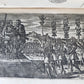 1598 DE MILITIA ROMANA by LIPSIUS antique ILLUSTRATED WARFARE Plantiniana vellum