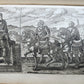 1598 DE MILITIA ROMANA by LIPSIUS antique ILLUSTRATED WARFARE Plantiniana vellum