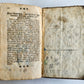 1766 MEDICAL RECEIPTS & HOUSEHOLD ADVICES in GERMAN antique