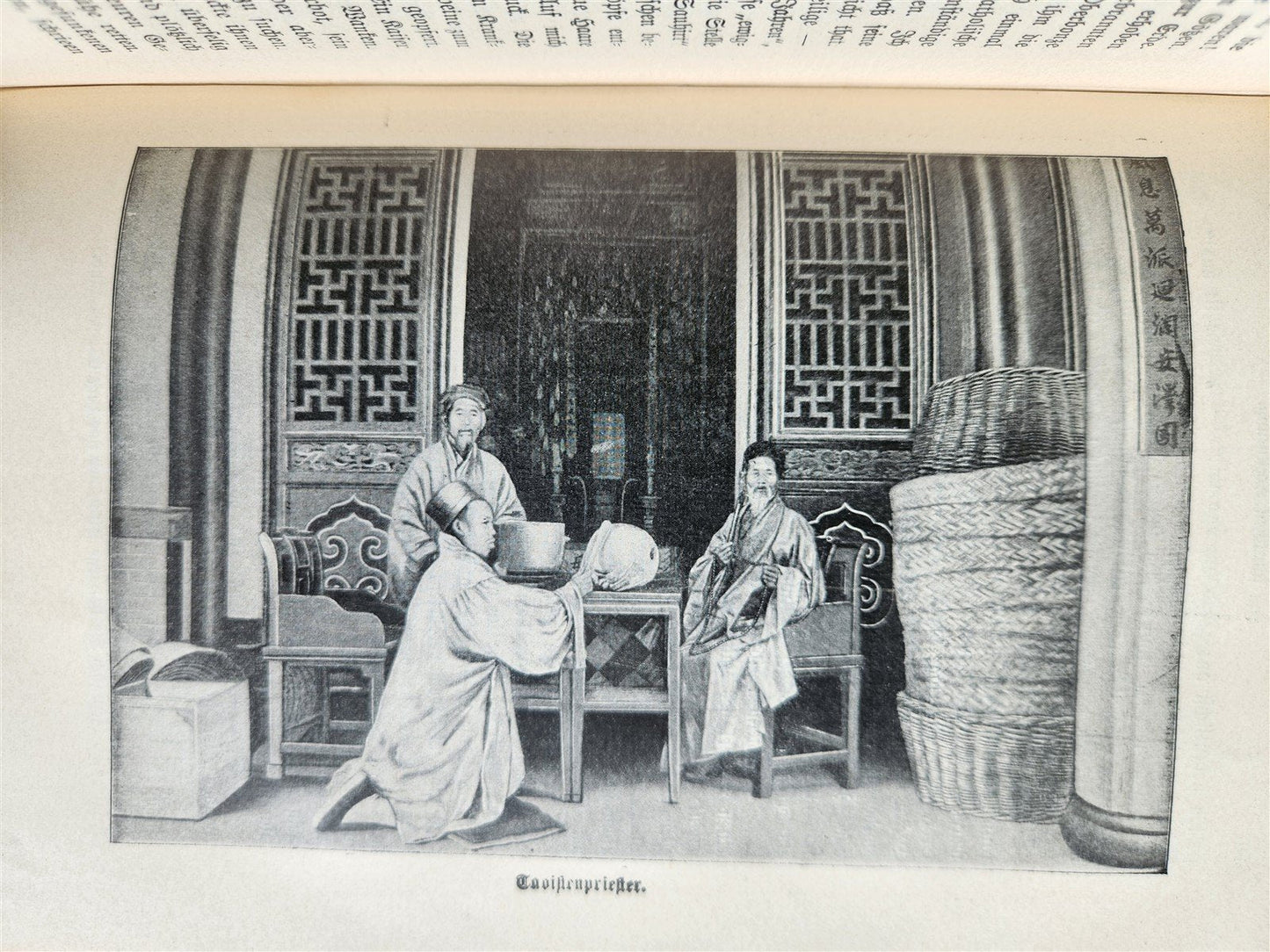 1902 CHINA IN HOMELAND of CONFUCIUS in GERMAN antique ILLUSTRATED