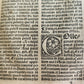 1518 SERMONS POST-INCUNABULA antique early 16th CENTURY original binding RARE