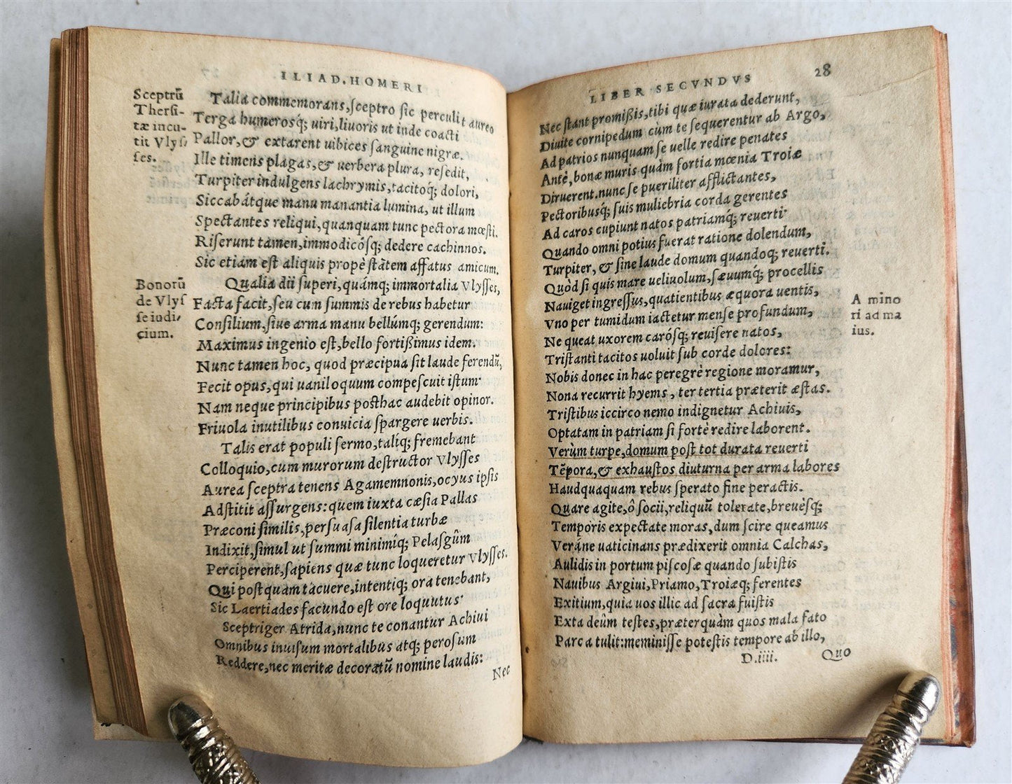 1543 HOMER ILIAD antique 16th CENTURY VERY RARE EDITION transl by Helius Eobanus