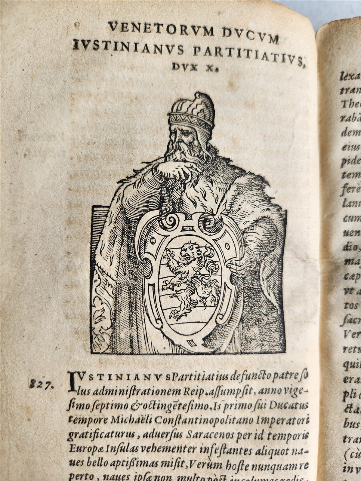 1574 HISTORY of VENICE antique AMMAN ILLUSTRATED 103 VENETIAN DOGES ENGRAVINGS