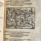 1650 REYNARD THE FOX in GERMAN antique ILLUSTRATED w/ 41 WOODCUTS