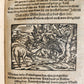1650 REYNARD THE FOX in GERMAN antique ILLUSTRATED w/ 41 WOODCUTS