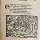 1650 REYNARD THE FOX in GERMAN antique ILLUSTRATED w/ 41 WOODCUTS