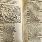 1650 REYNARD THE FOX in GERMAN antique ILLUSTRATED w/ 41 WOODCUTS