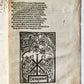 1526 POST-INCUNABULA CICERO COMMENTRAIES by A. DATUS antique ORIGINAL BINDING