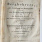 1824 WELL DRILLING MANUAL antique ILLUSTRATED w/ 20 FOLDING PLATES in GERMAN