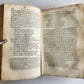 1664 COLLOQUIA by ERASMUS antique VELLUM BOUND