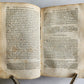 1664 COLLOQUIA by ERASMUS antique VELLUM BOUND