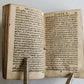 1727 MAGNIFICENT BINDING COAT of ARMS antique Deliciarum sacrarum et acroamatum