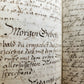 GERMAN antique MANUSCRIPT ILLUSTRATED