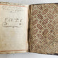GERMAN antique MANUSCRIPT ILLUSTRATED