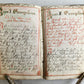 GERMAN antique MANUSCRIPT ILLUSTRATED