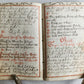 GERMAN antique MANUSCRIPT ILLUSTRATED