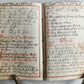 GERMAN antique MANUSCRIPT ILLUSTRATED
