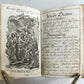 GERMAN antique MANUSCRIPT ILLUSTRATED