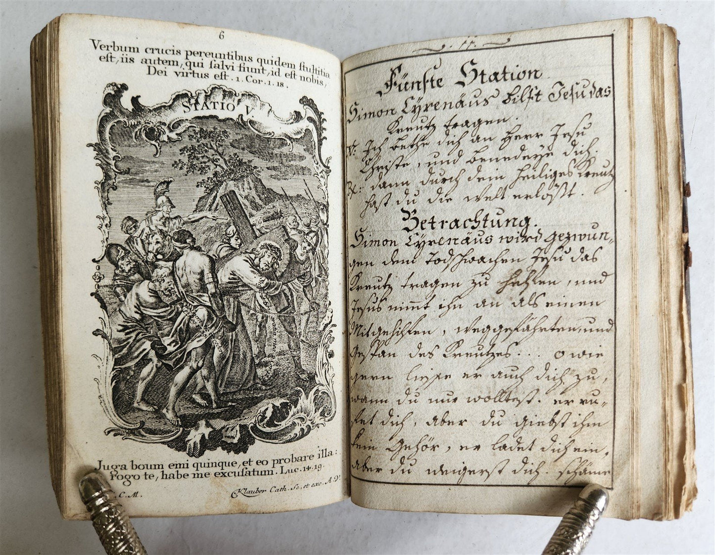 GERMAN antique MANUSCRIPT ILLUSTRATED