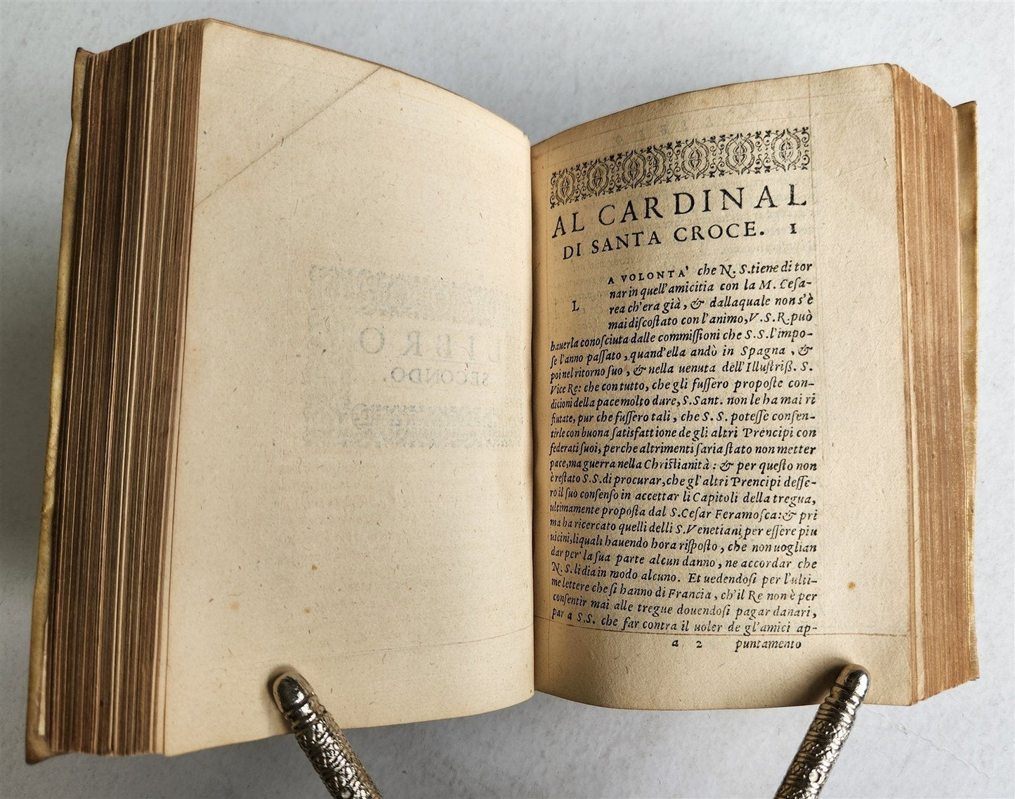 1574 BERNARDINO PINO antique Della nuoua scielta di lettere ALDUS ALDINE PRESS