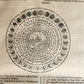 1665 OECONOMIA ILLUSTRATED antique hunting fishing livestock breeding PIGSKIN