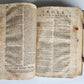 1695 WONDERS of CHRISTIAN WORLD antique PIGSKIN FOLIO ADMIRANDA ORBIS CHRISTIANI