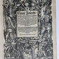 1587 JEWISH WARS by JOSEPHUS FLAVIUS in GERMAN antique 16th c. ILLUSTRATED FOLIO