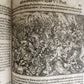 1587 JEWISH WARS by JOSEPHUS FLAVIUS in GERMAN antique 16th c. ILLUSTRATED FOLIO