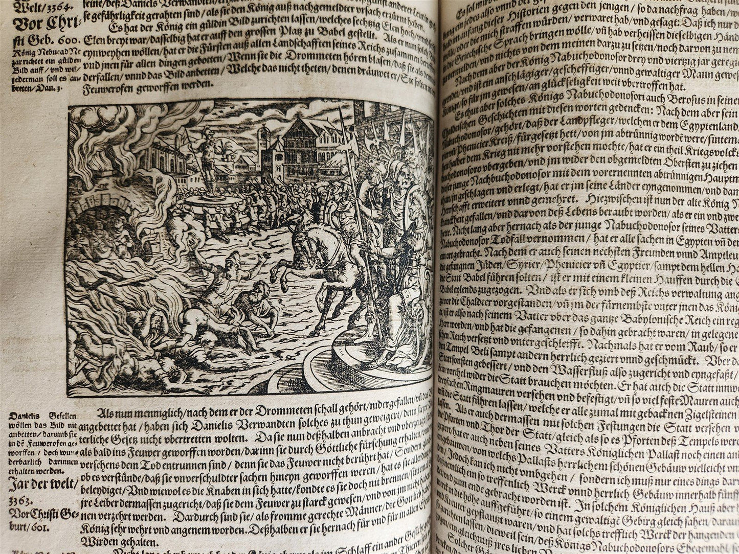 1587 JEWISH WARS by JOSEPHUS FLAVIUS in GERMAN antique 16th c. ILLUSTRATED FOLIO