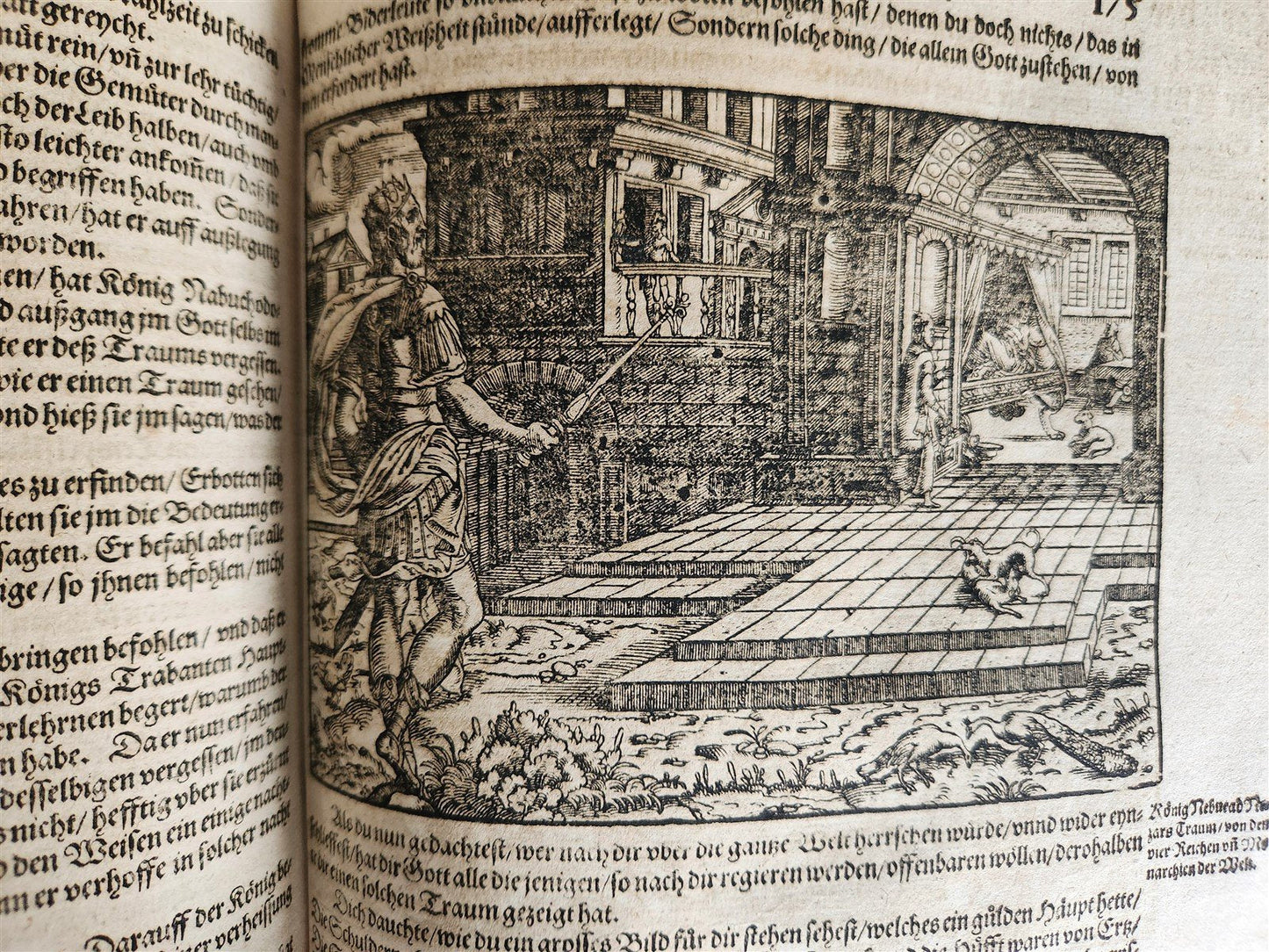 1587 JEWISH WARS by JOSEPHUS FLAVIUS in GERMAN antique 16th c. ILLUSTRATED FOLIO
