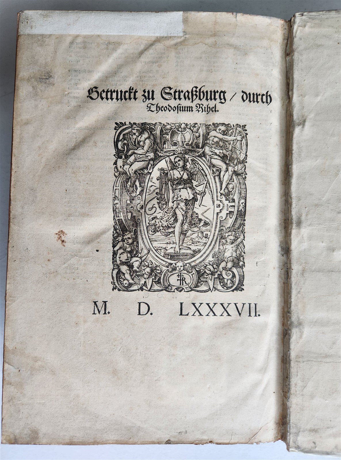 1587 JEWISH WARS by JOSEPHUS FLAVIUS in GERMAN antique 16th c. ILLUSTRATED FOLIO