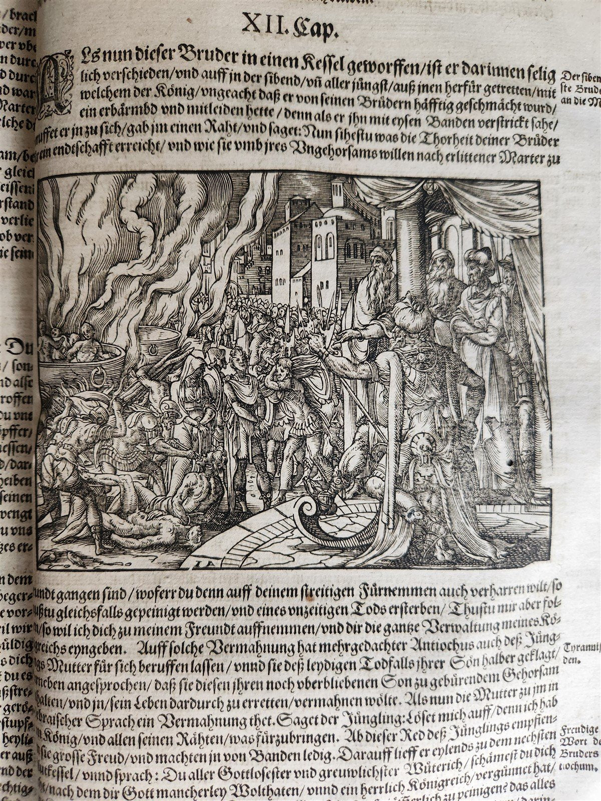 1587 JEWISH WARS by JOSEPHUS FLAVIUS in GERMAN antique 16th c. ILLUSTRATED FOLIO