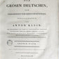 1785 LIVES & PORTRAITS of GREAT GERMANS antique ILLUSTRATED FOLIO