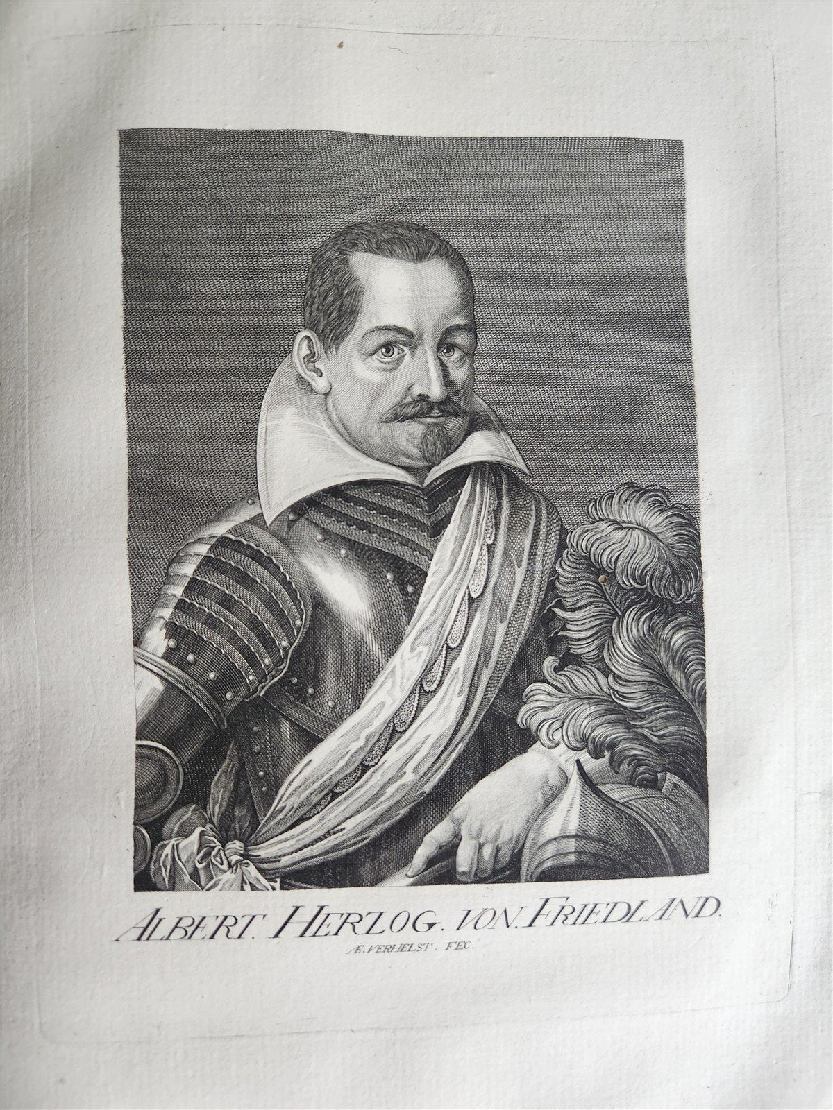 1785 LIVES & PORTRAITS of GREAT GERMANS antique ILLUSTRATED FOLIO