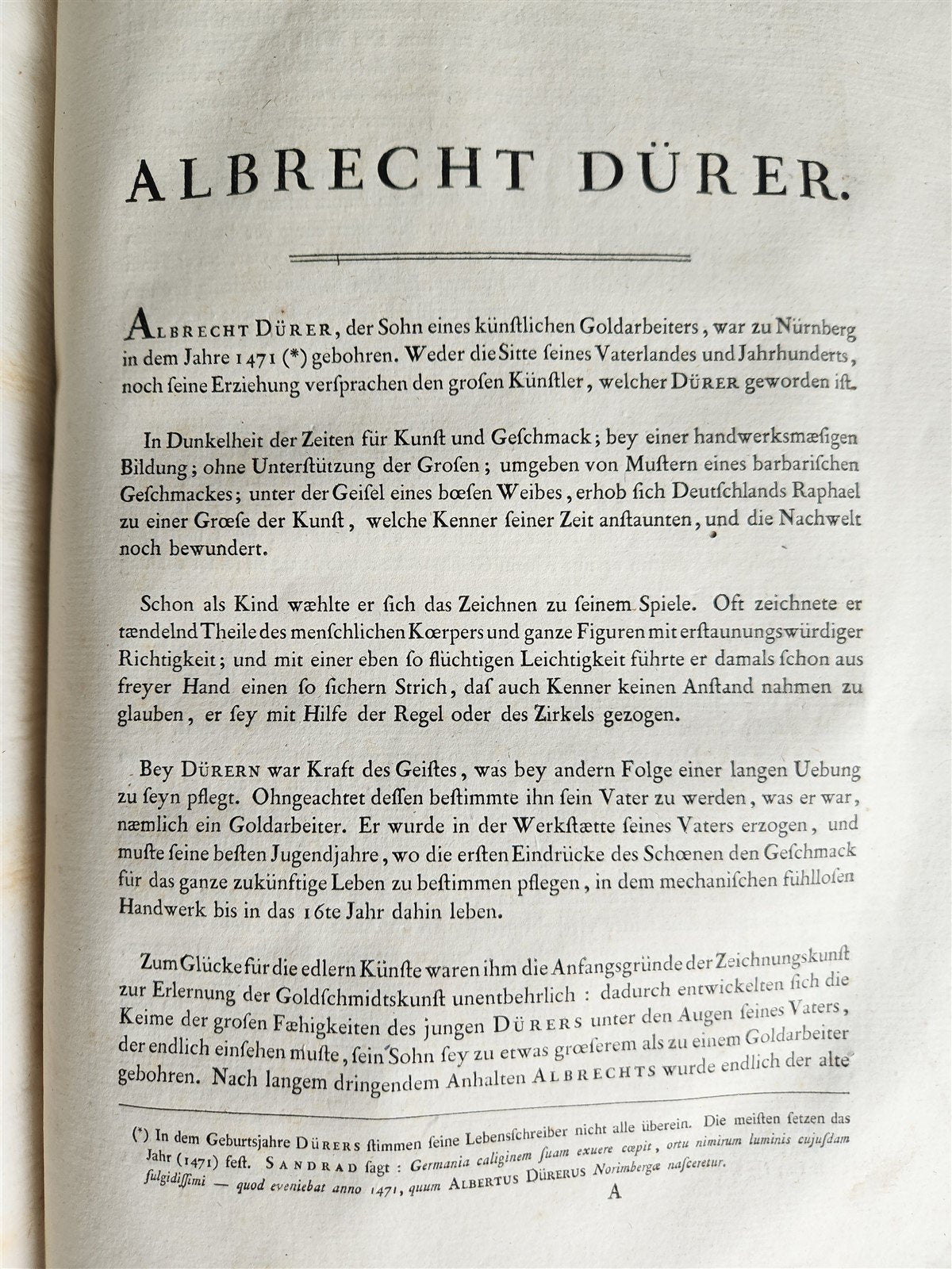 1785 LIVES & PORTRAITS of GREAT GERMANS antique ILLUSTRATED FOLIO