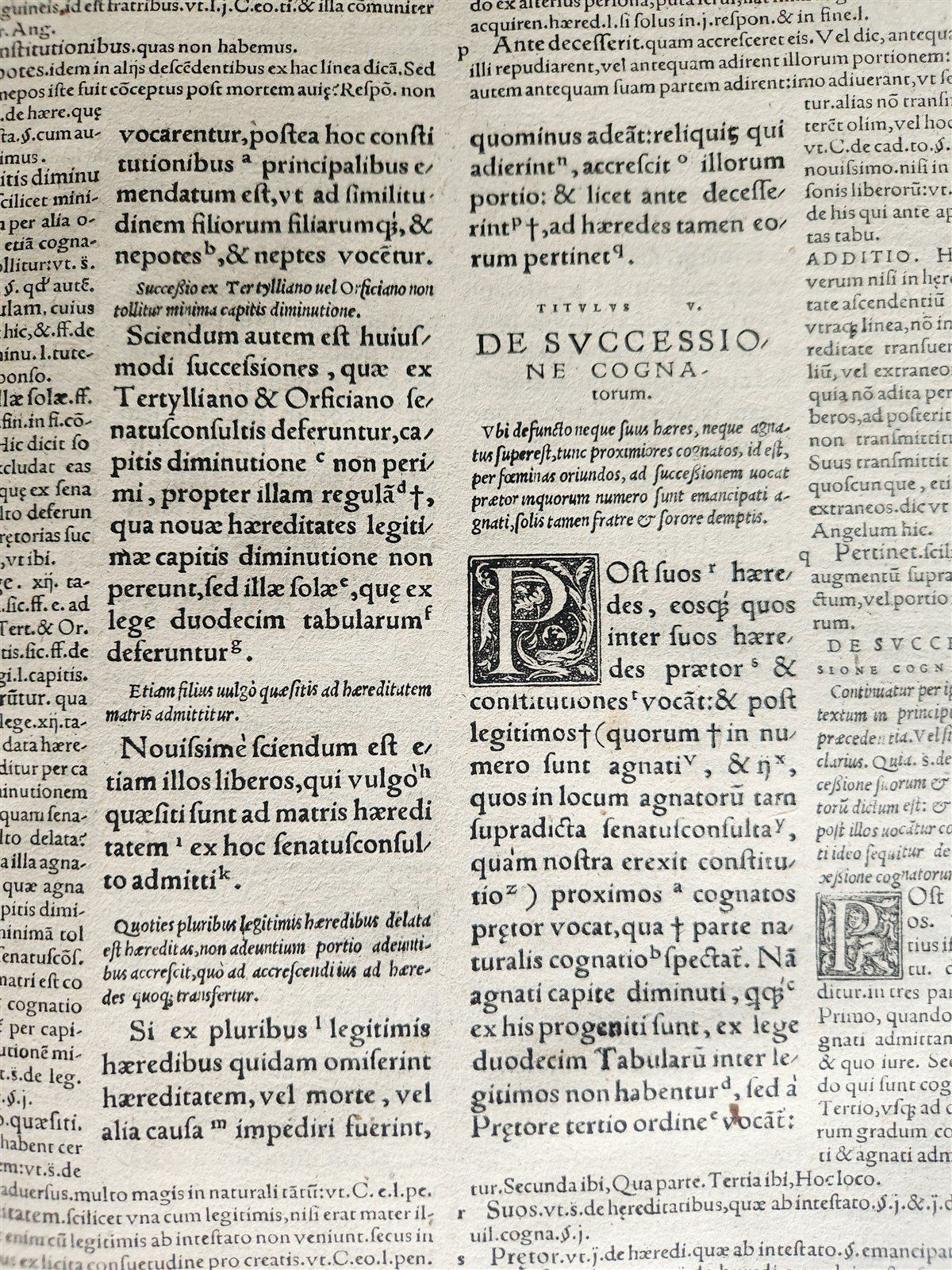 1548 JUSTINIAN Institutiones imperatoris semper maximi antique FOLIO