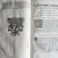 1652 SENECA OPERA w/ Lipsius' commentaries antique ILLUSTRATED LARGE FOLIO