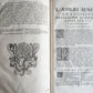 1652 SENECA OPERA w/ Lipsius' commentaries antique ILLUSTRATED LARGE FOLIO