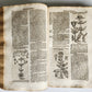 1696 HERBAL BOOK Theatrum botanicum antique ILLUSTRATED FOLIO 1200 woodcuts