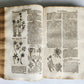 1696 HERBAL BOOK Theatrum botanicum antique ILLUSTRATED FOLIO 1200 woodcuts