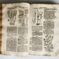 1696 HERBAL BOOK Theatrum botanicum antique ILLUSTRATED FOLIO 1200 woodcuts